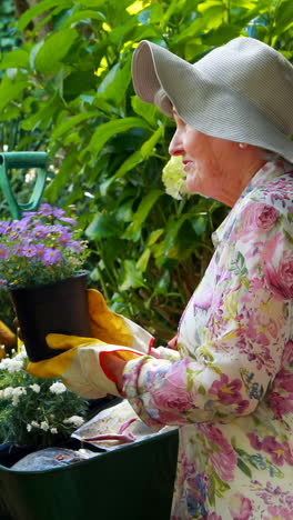 Senior-couple-with-flowers