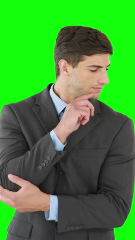 Businessman-thinking-with-hand-on-chin