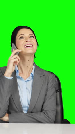 Businesswoman-on-a-phone-call