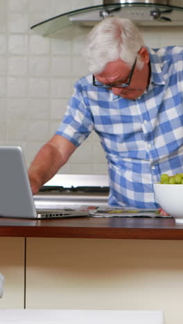 Älteres-Paar-Auf-Laptop-Und-Telefon