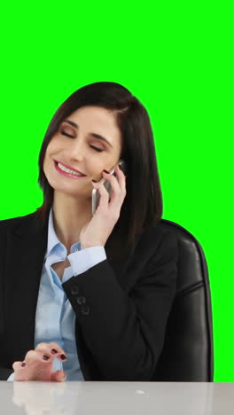 Businesswoman-on-a-phone-call