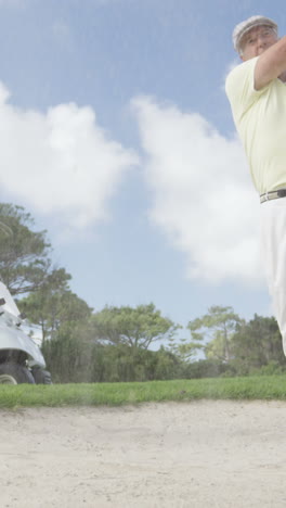 Golfspieler-Spielen-Zusammen