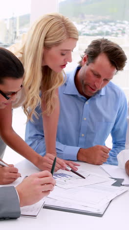 Business-people-working-together-during-meeting