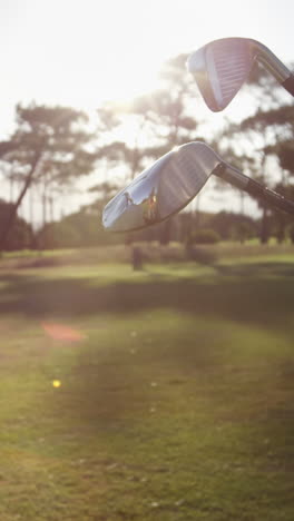 Golfista-Jugando-Al-Golf