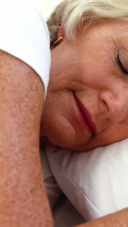 Mature-woman-sleeping-