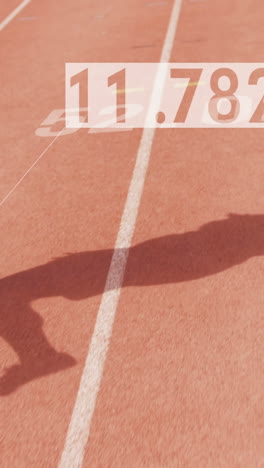 Close-up-view-of-man-running-with-counter