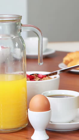 Breakfast-on-table