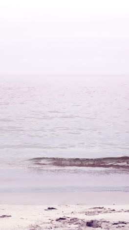 Blick-Auf-Surfbrett-Am-Strand