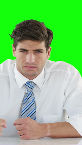 Worried-businessman-banging-his-fists