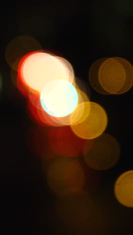 Close-up-of-defocused-light-at-night