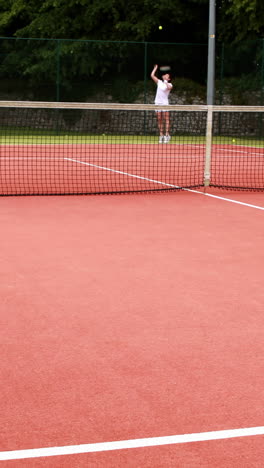 Young-tennis-players-playing-a-game