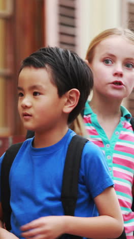 Pupils-lining-up-outside-school