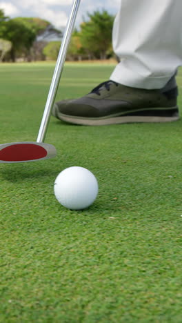 Golfspieler,-Der-Golf-Spielt