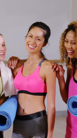 Group-of-female-friends-smiling