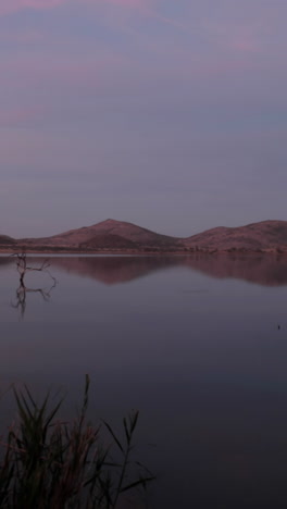 Naturszene-In-Südafrika-Bei-Sonnenuntergang