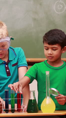 Pupils-at-science-lesson-in-classroom