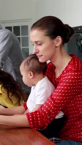 Happy-family-in-the-kitchen