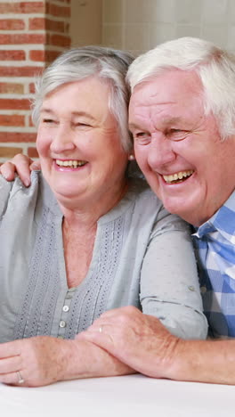 Senior-couple-taking-selfie