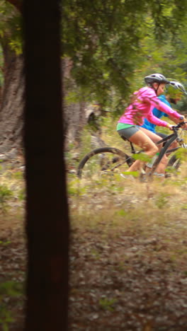 Pareja-Ciclismo-Bicicleta