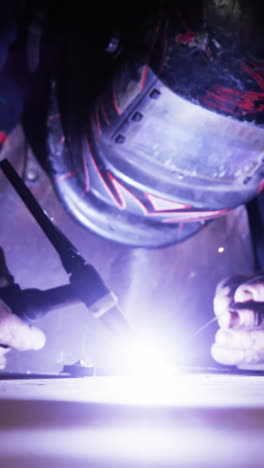 Welder-using-welding-torch