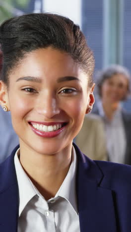 Beautiful-businesswoman-in-office