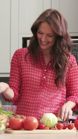 Two-female-friends-preparing-vegetables