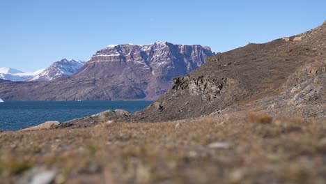 Coast-of-Greenland-and-Kaiser-Franz-Joseph-Fjord-on-Sunny-Summer-Day