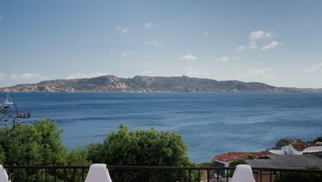 Panoramic-view-of-Sardinian-coast-with-crystal-blue-sea