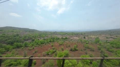 train-traving-shot-from-window