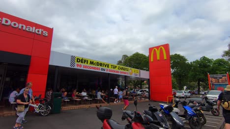 McDonald's-outlet-in-Papeete,-Tahiti