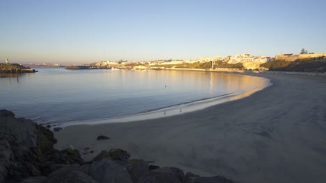 Strand-Von-Sines-Bei-Sonnenaufgang-In-Portugal