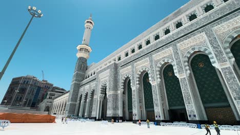 Ein-Blick-Auf-Die-Al-Haram-Moschee-In-Mekka,-Saudi-Arabien