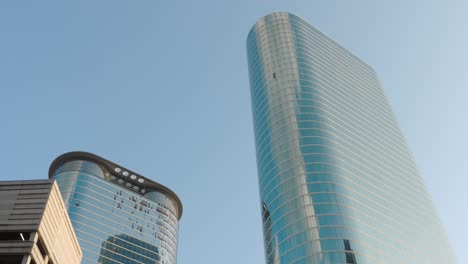 Buildings-in-downtown-Houston-heavily-damaged-by-major-storm