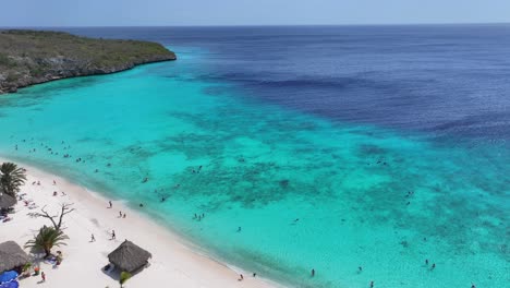 Playa-De-Cas-Abao-En-Willemstad-En-Países-Bajos-Curacao