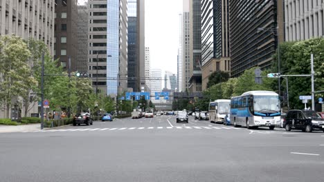 Belebte-Straßen-In-Tokio,-Der-Hauptstadt-Japans,-Asien