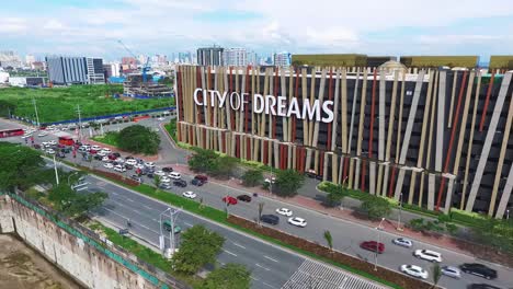 city-of-dreams-manila-urbanized-highway-aerial-surveillance-drone