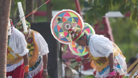 Voladores-De-Papantla-Danzando-Antes-De-Subir-A-Volar