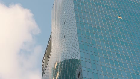 skyscraper-Building-in-downtown-Houston-heavily-damaged-by-major-storm