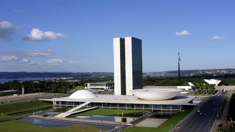 Cuerpo-Legislativo,-Gobierno-Federal,-Diseño-Arquitectónico-Modernista