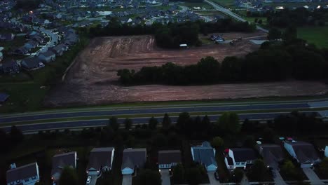 Aerial-View-Of-Fireworks-During-The-4th-Of-July