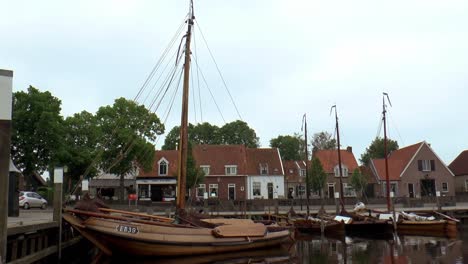 The-harbour-of-Elburg-in-Holland