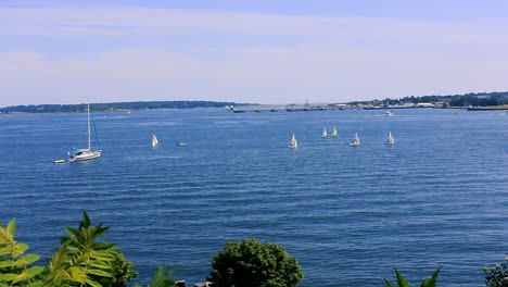 Portland,-Maine,-En-La-Bahía-De-Casco,-Alberga-Un-Paseo-Marítimo-En-Funcionamiento-Y-Un-Lugar-Para-La-Navegación-Recreativa-Y-Un-Destino-Turístico.