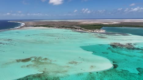 Sorobon-Beach-In-Kralendijk-Auf-Bonaire,-Niederländische-Antillen