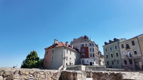 Mietshäuser-In-Der-Altstadt-Von-Lublin