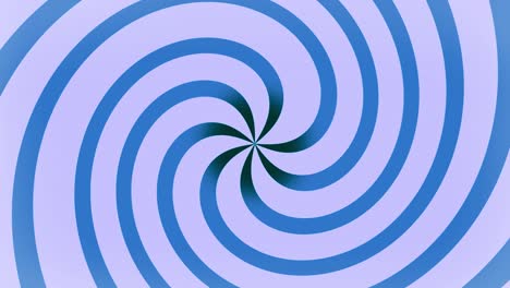 Spiral-twirling-2D-shape-line-animation-optical-illusion-hypnotic-Kaleidoscope-circular-motion-graphics-visual-effect-gradient-background-colour-pastel-blue