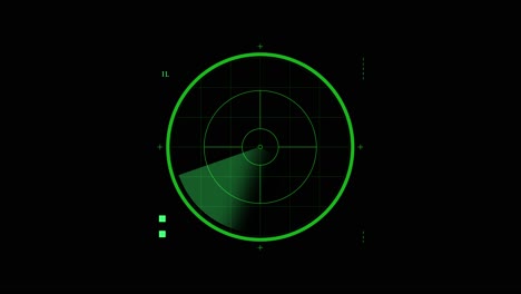 Komplexes-Grünes-Scanner--Oder-Sonar-Display-Mit-Daten