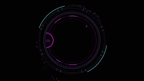 Futuristic-Hud-circles-rotating