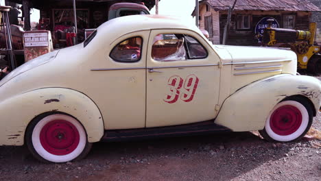 Studebaker-Champion-Coupé-Automodell-Von-1939-In-Jerome-Ghost,-Arizona,-USA