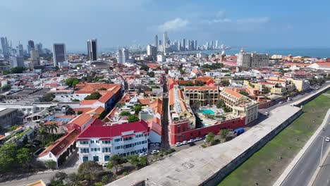 Ciudad-Medieval-De-Cartagena-Das-Indias-En-Bolívar-Colombia