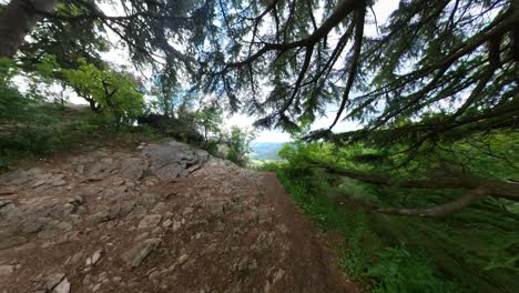 Vista-Desde-El-Monte-Titán-En-San-Marino.